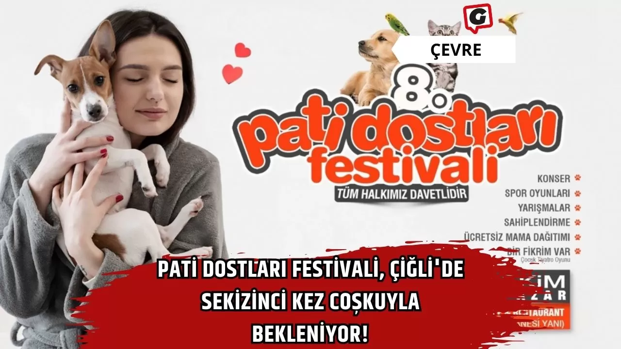 Pati Dostları Festivali, Çiğli'de Sekizinci Kez Coşkuyla Bekleniyor!