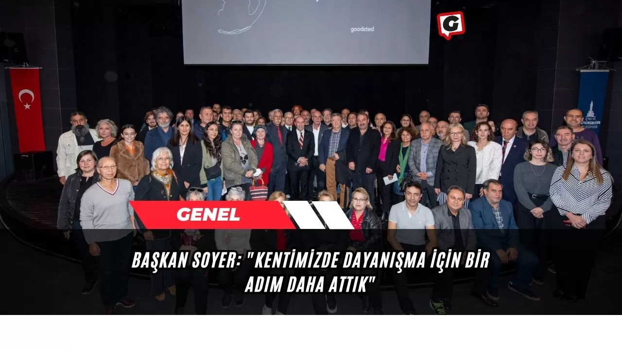 Başkan Soyer: "Kentimizde Dayanışma İçin Bir Adım Daha Attık"