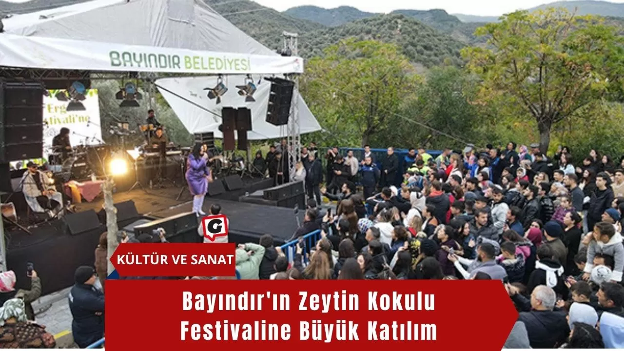 Bayındır'ın Zeytin Kokulu Festivaline Büyük Katılım