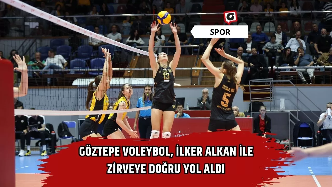 Göztepe Voleybol, İlker Alkan İle Zirveye Doğru Yol Aldı