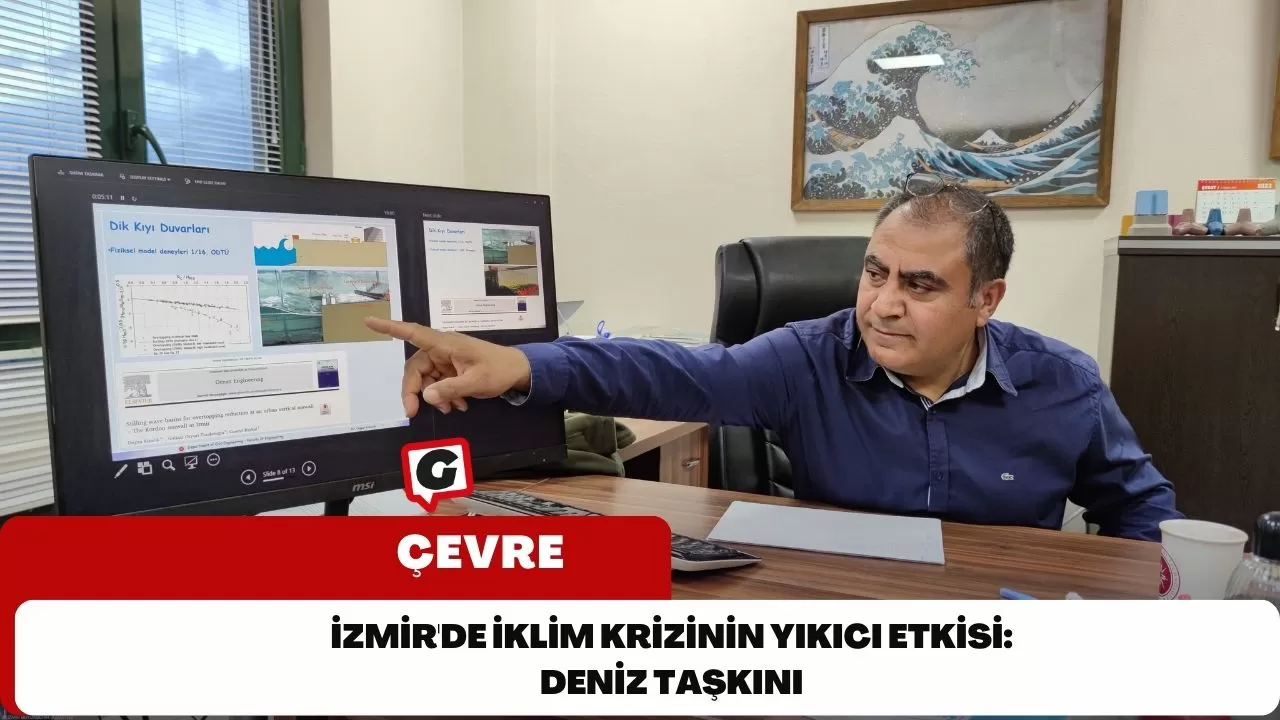 İzmir'de iklim krizinin yıkıcı etkisi: Deniz taşkını