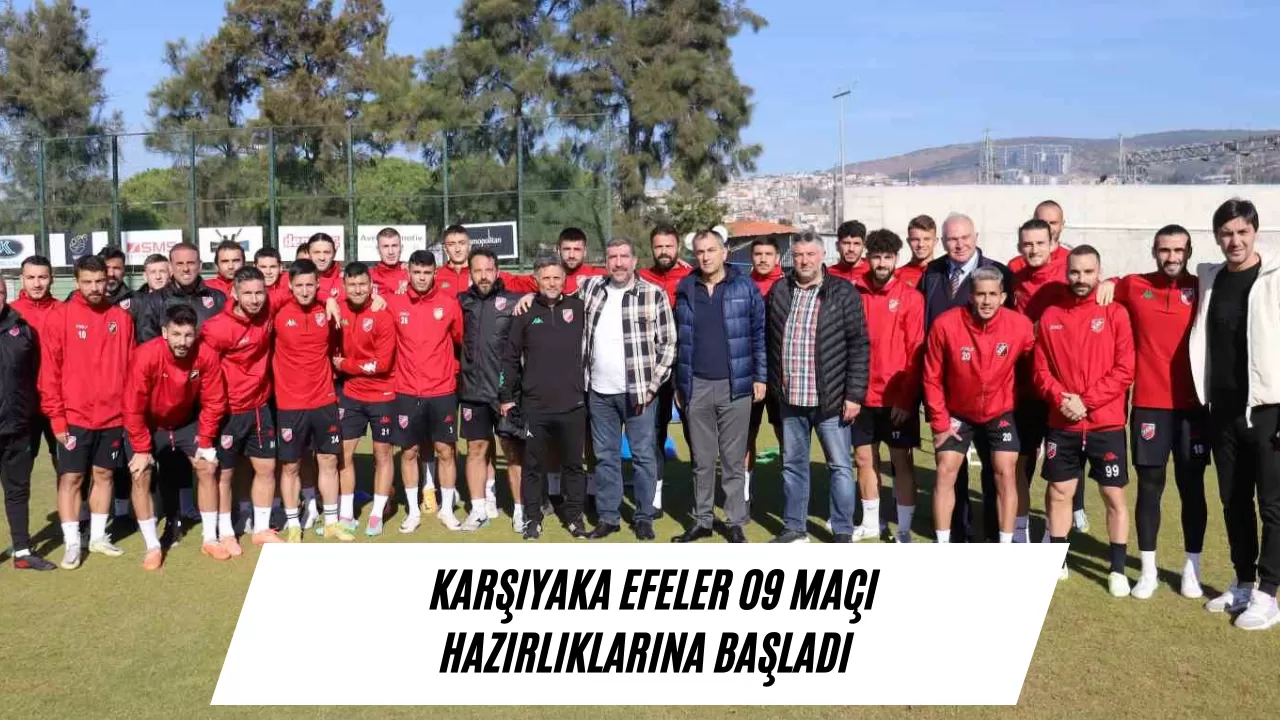 Karşıyaka, Efeler 09 maçı hazırlıklarına başladı