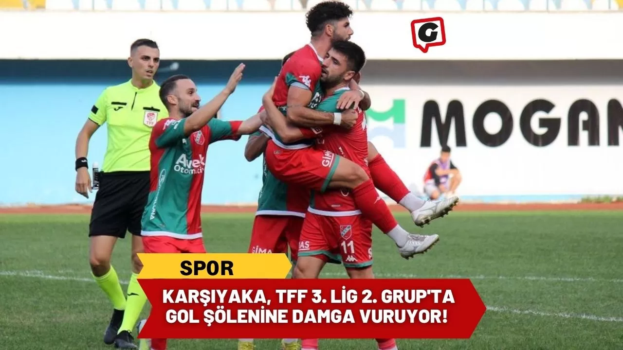 Karşıyaka, TFF 3. Lig 2. Grup'ta Gol Şölenine Damga Vuruyor!