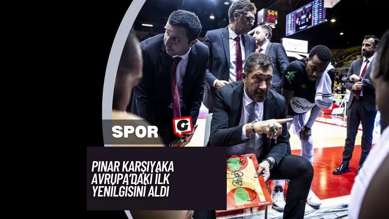 Pınar Karşıyaka Avrupa’daki ilk yenilgisini aldı