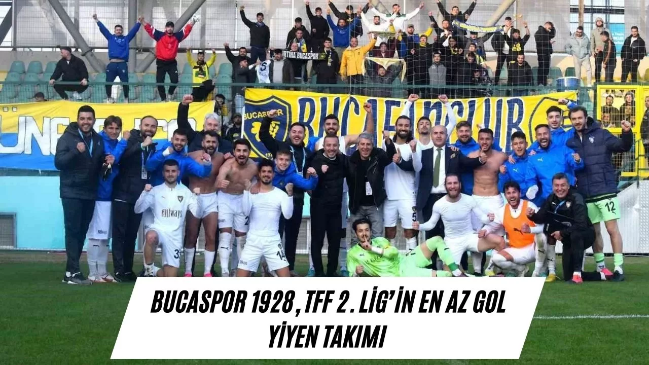 Bucaspor 1928, TFF 2. Lig’in en az gol yiyen takımı