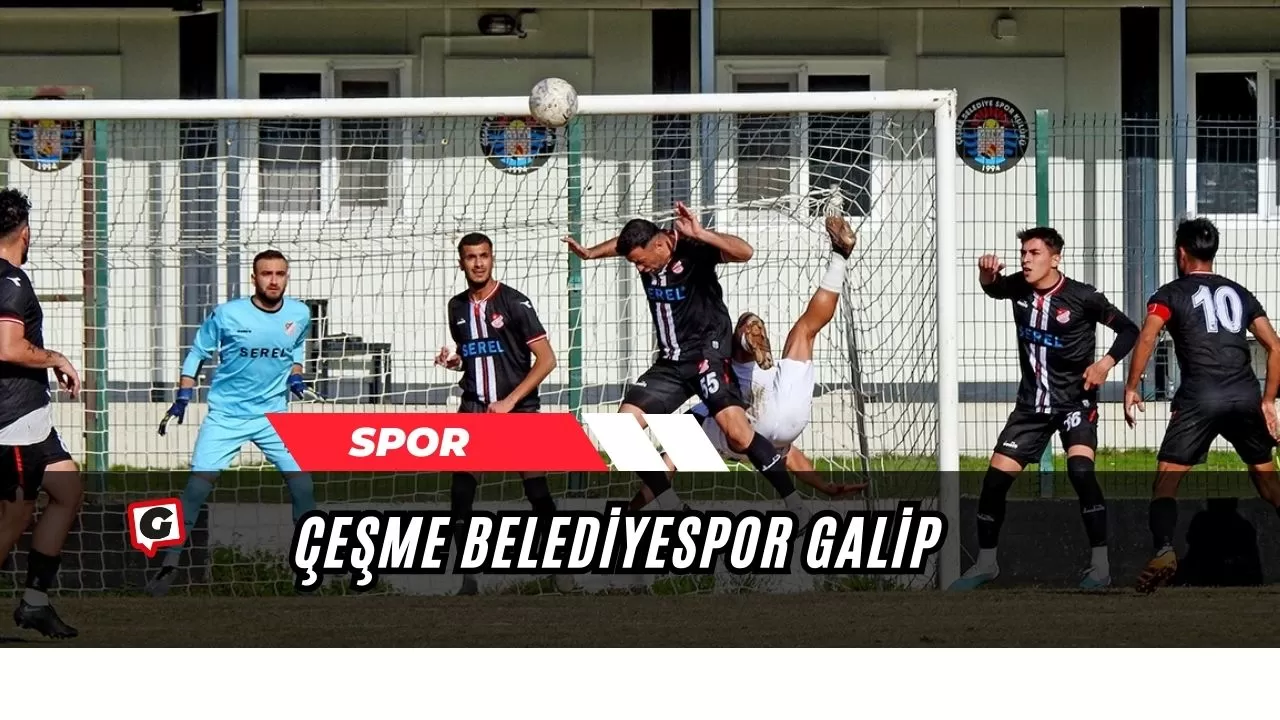 Çeşme Belediyespor galip