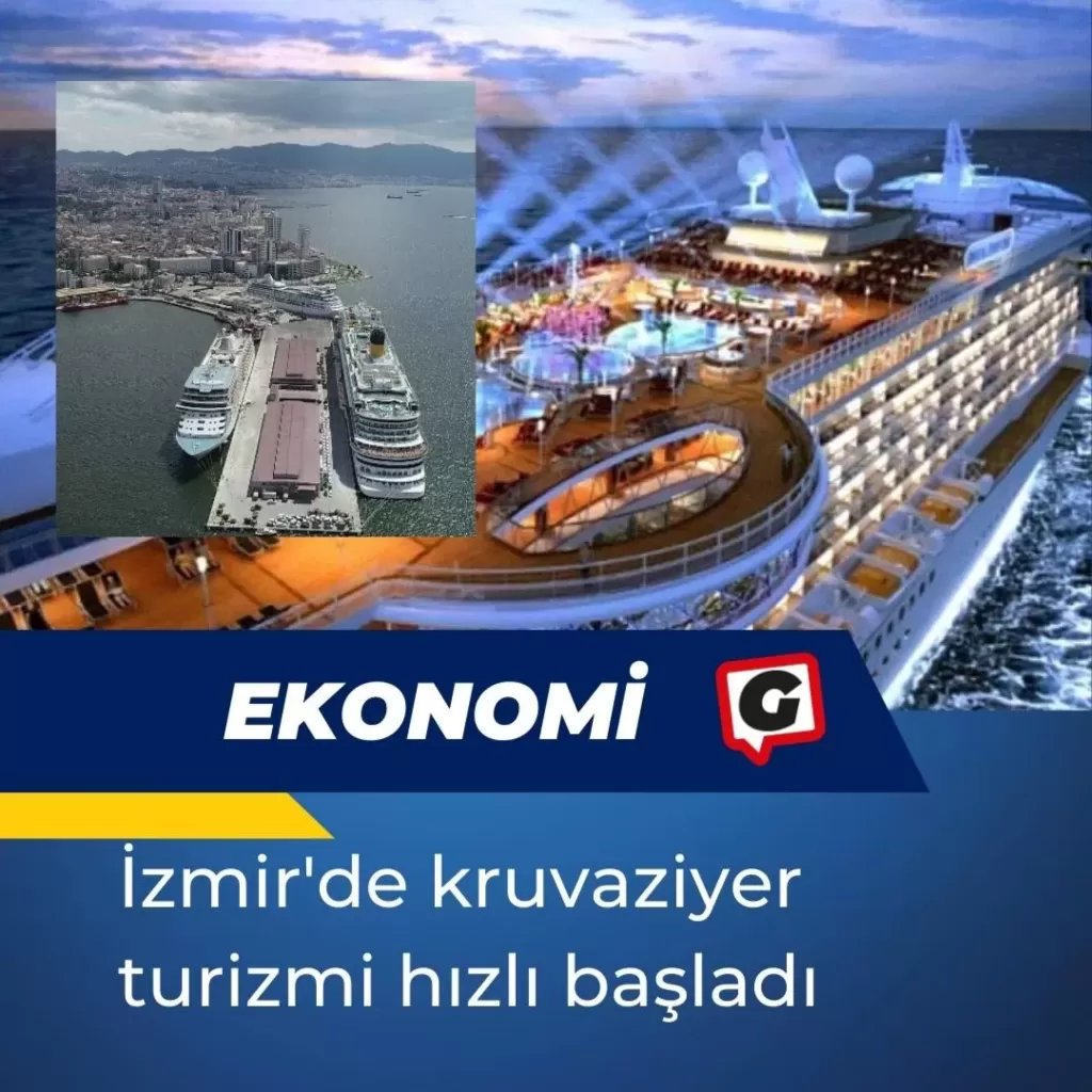 İzmir'de kruvaziyer turizmi hızlı başladı