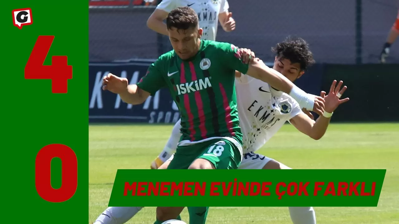 Menemen FK evinde çok farklı