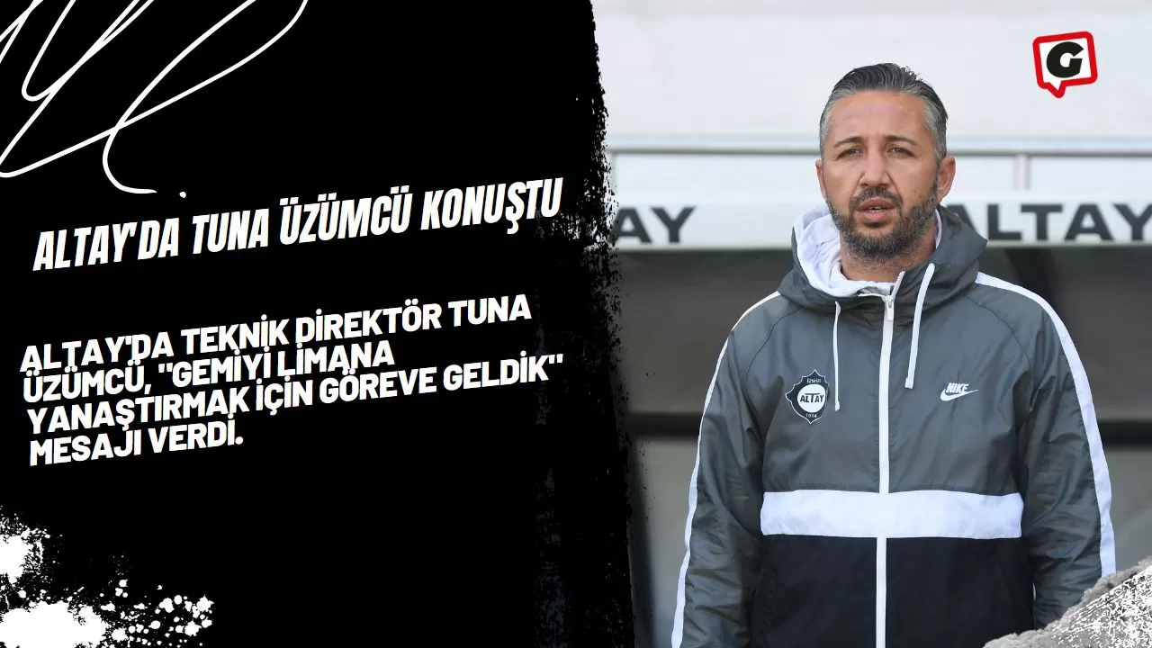 Altay'da Tuna Üzümcü konuştu