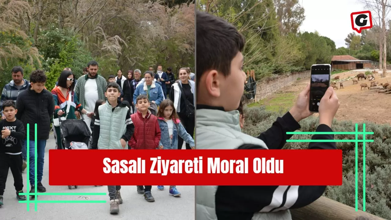 Sasalı Ziyareti Moral Oldu