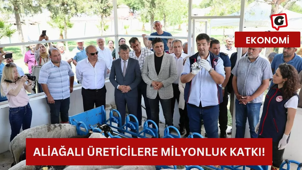 Aliağalı Üreticilere Milyonluk Katkı!