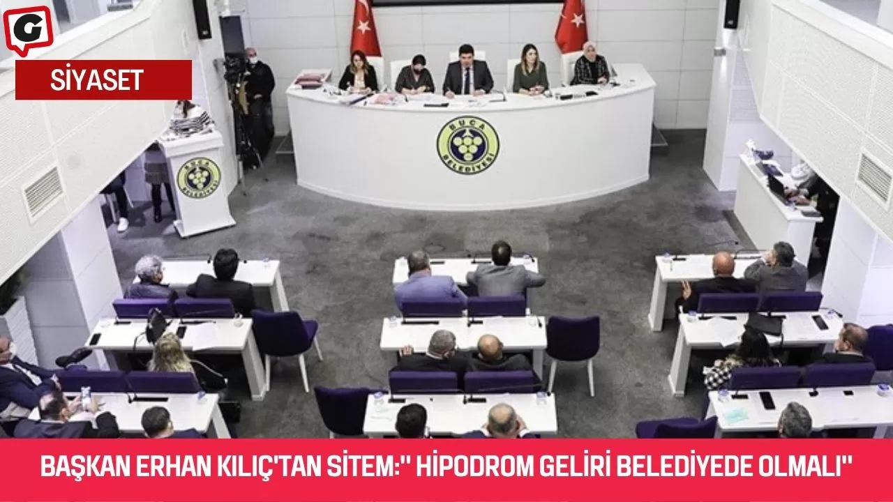 Başkan Erhan Kılıç'tan Sitem:" Hipodrom geliri belediyede olmalı"