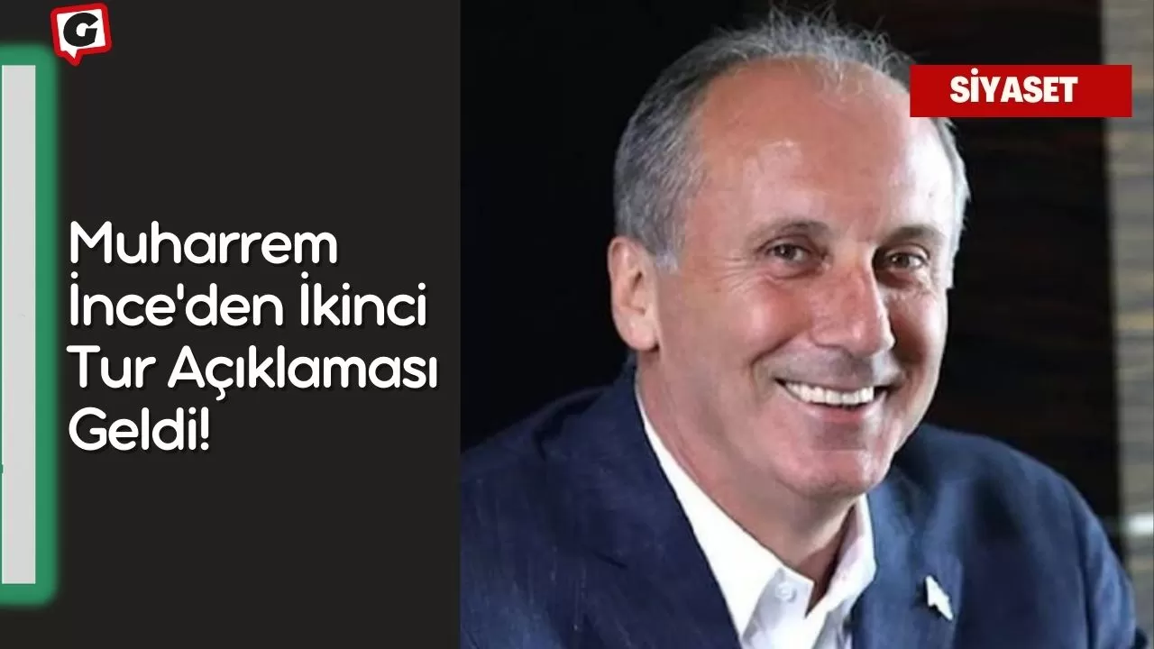 Muharrem İnce'den İkinci Tur Açıklaması Geldi!