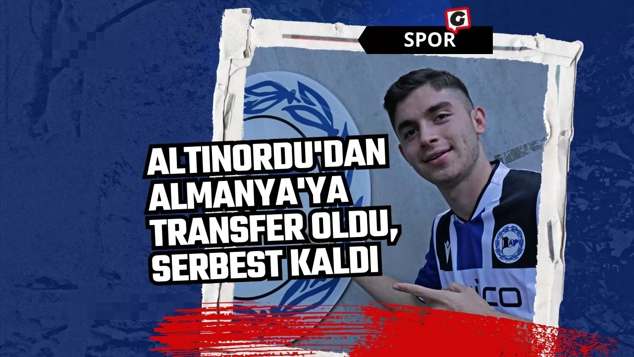 Altınordu'dan Almanya'ya Transfer Oldu, Serbest Kaldı