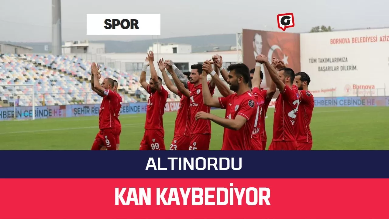 Altınordu, Kan Kaybediyor