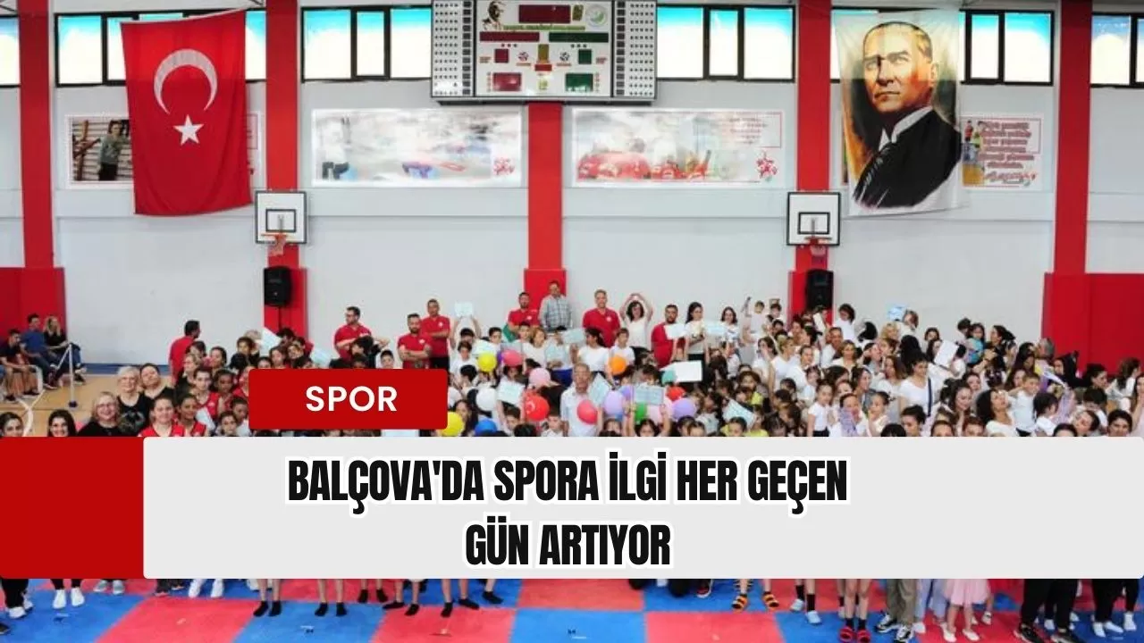 Balçova'da spora ilgi her geçen gün artıyor