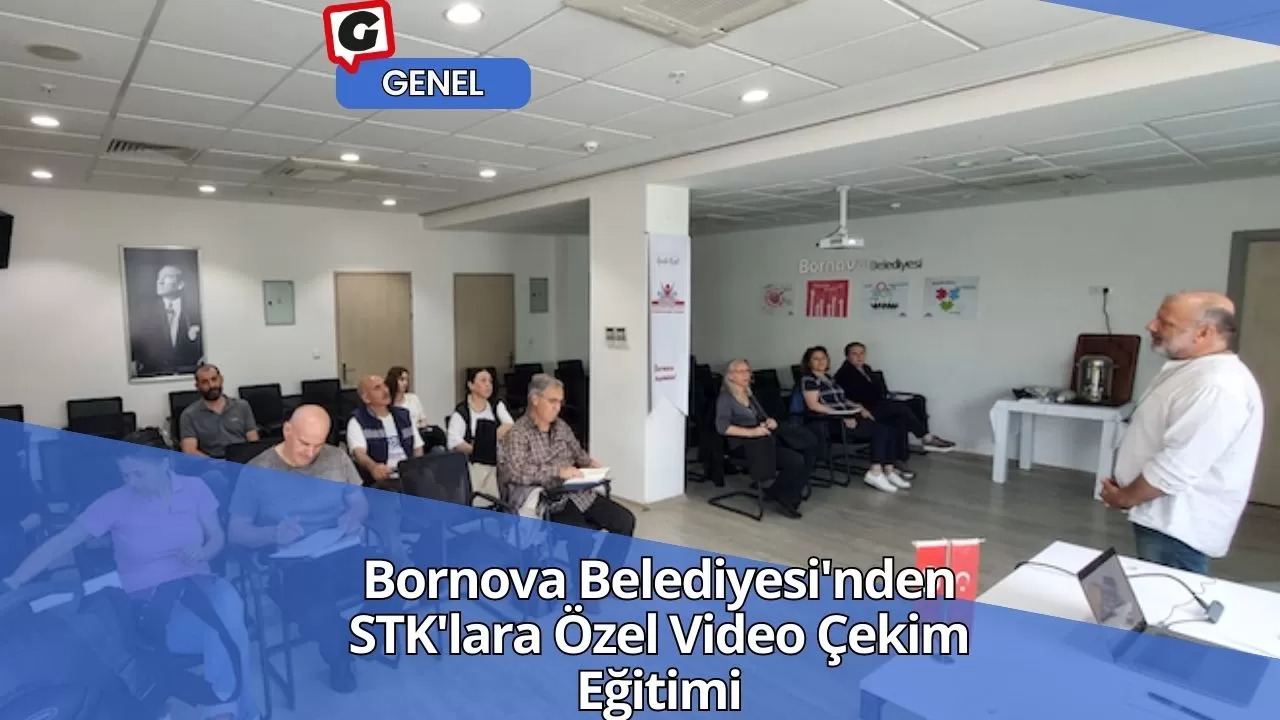 Bornova Belediyesi'nden STK'lara Özel Video Çekim Eğitimi
