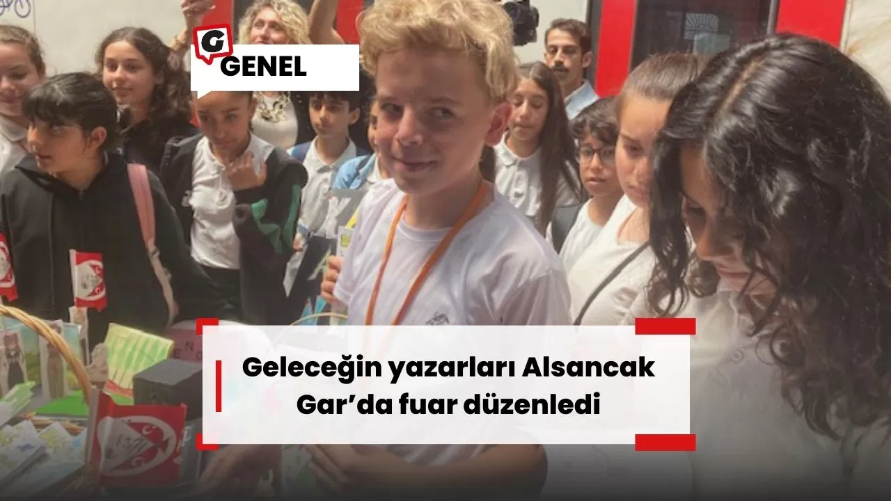 Geleceğin yazarları Alsancak Gar’da fuar düzenledi