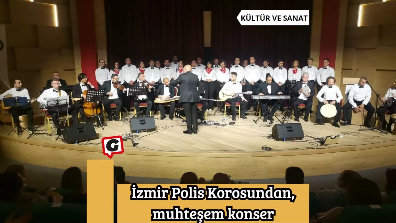 İzmir Polis Korosundan, muhteşem konser