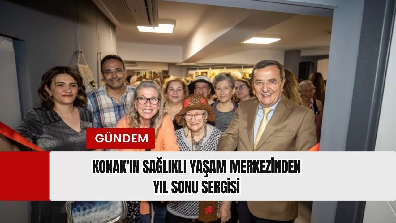 Konak’ın Sağlıklı Yaşam Merkezinden yıl sonu sergisi