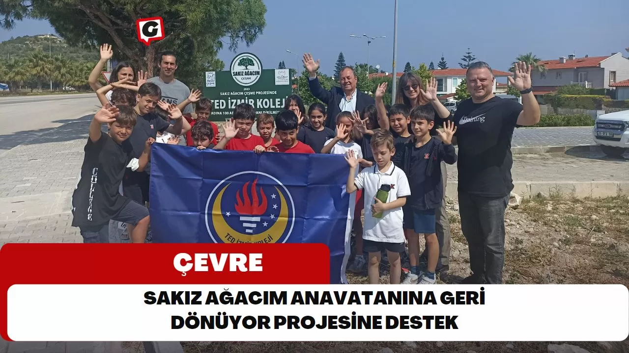 Sakız Ağacım Anavatanına Geri Dönüyor Projesine Destek