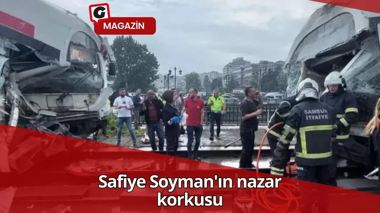 Samsun'da Tramvay Kazası