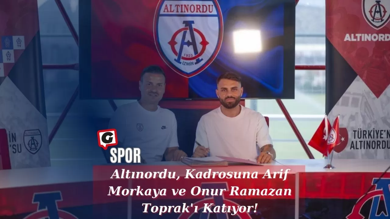 Altınordu, Kadrosuna Arif Morkaya ve Onur Ramazan Toprak'ı Katıyor!