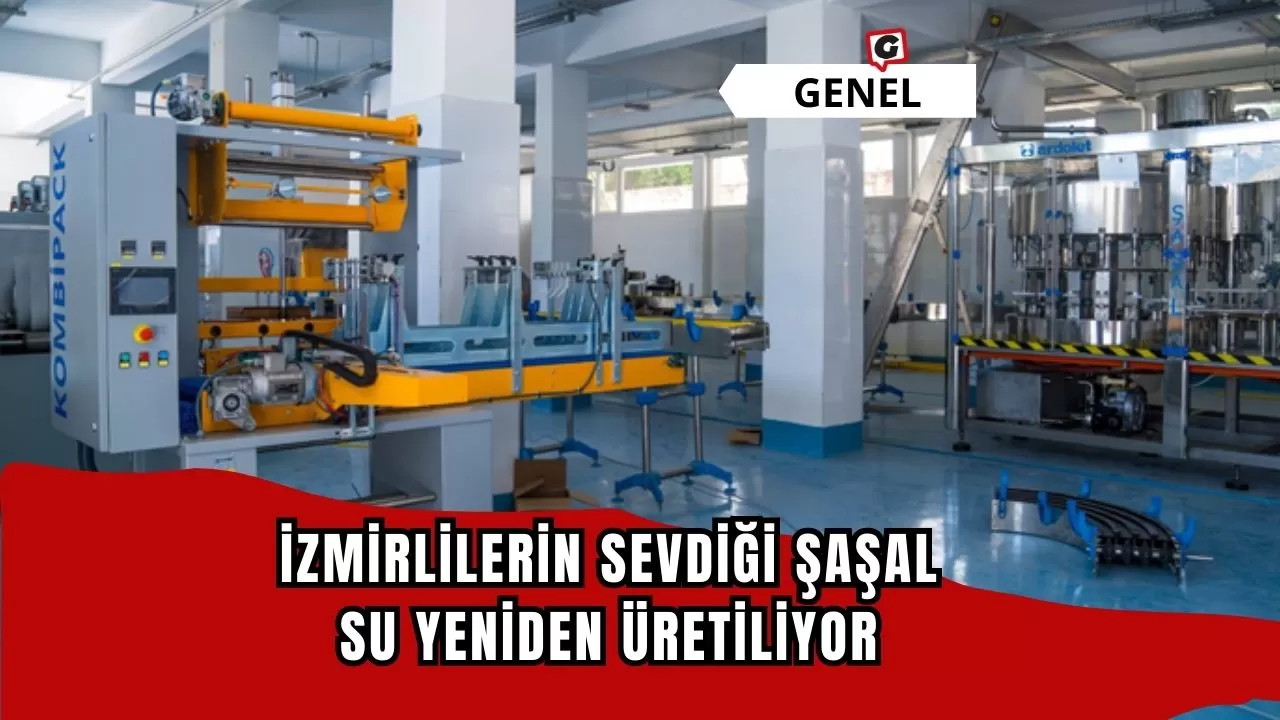 İzmirlilerin Sevdiği Şaşal Su Yeniden Üretiliyor