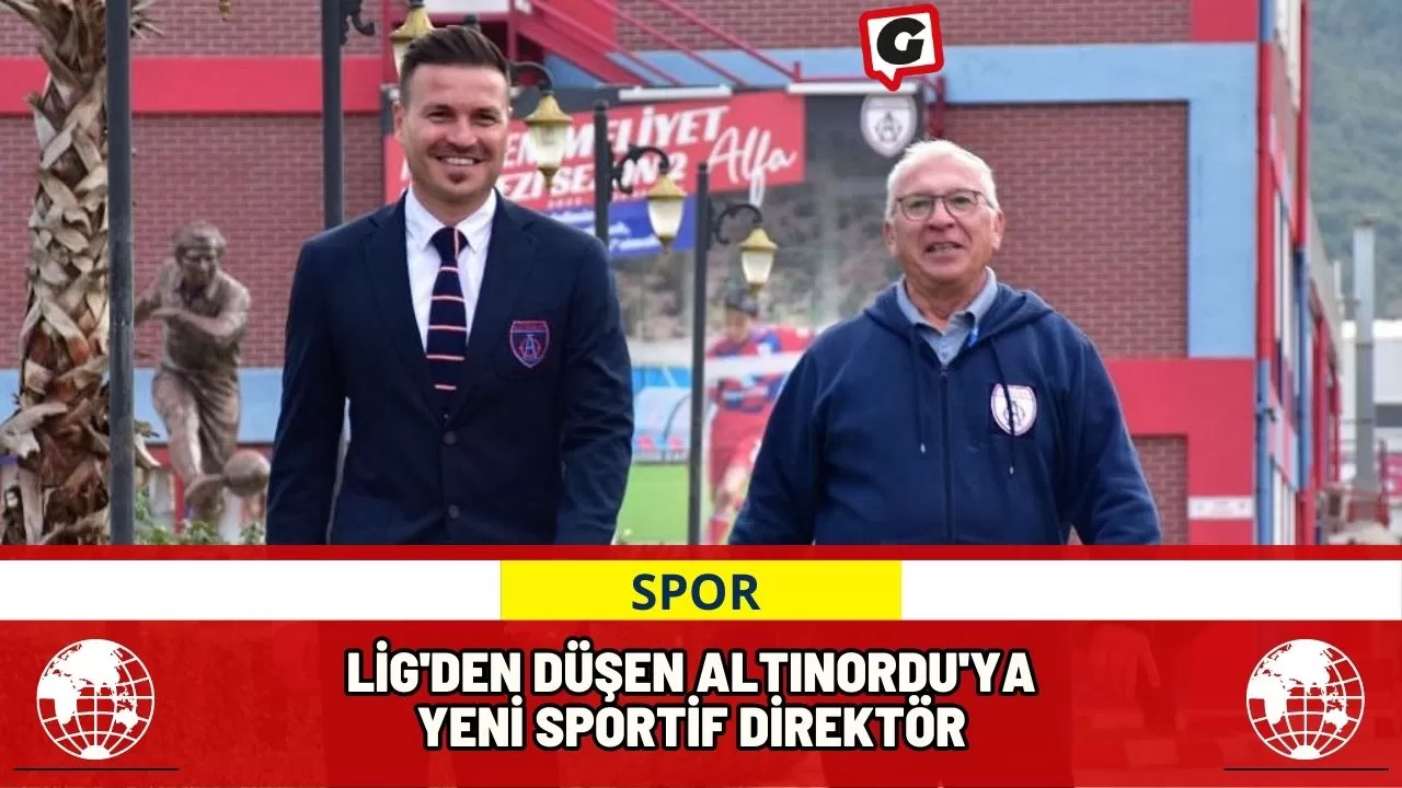 Lig'den Düşen Altınordu'ya Yeni Sportif Direktör