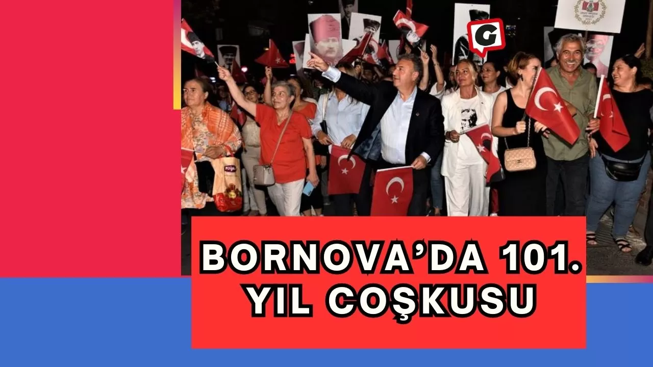 Bornova’da 101. yıl coşkusu