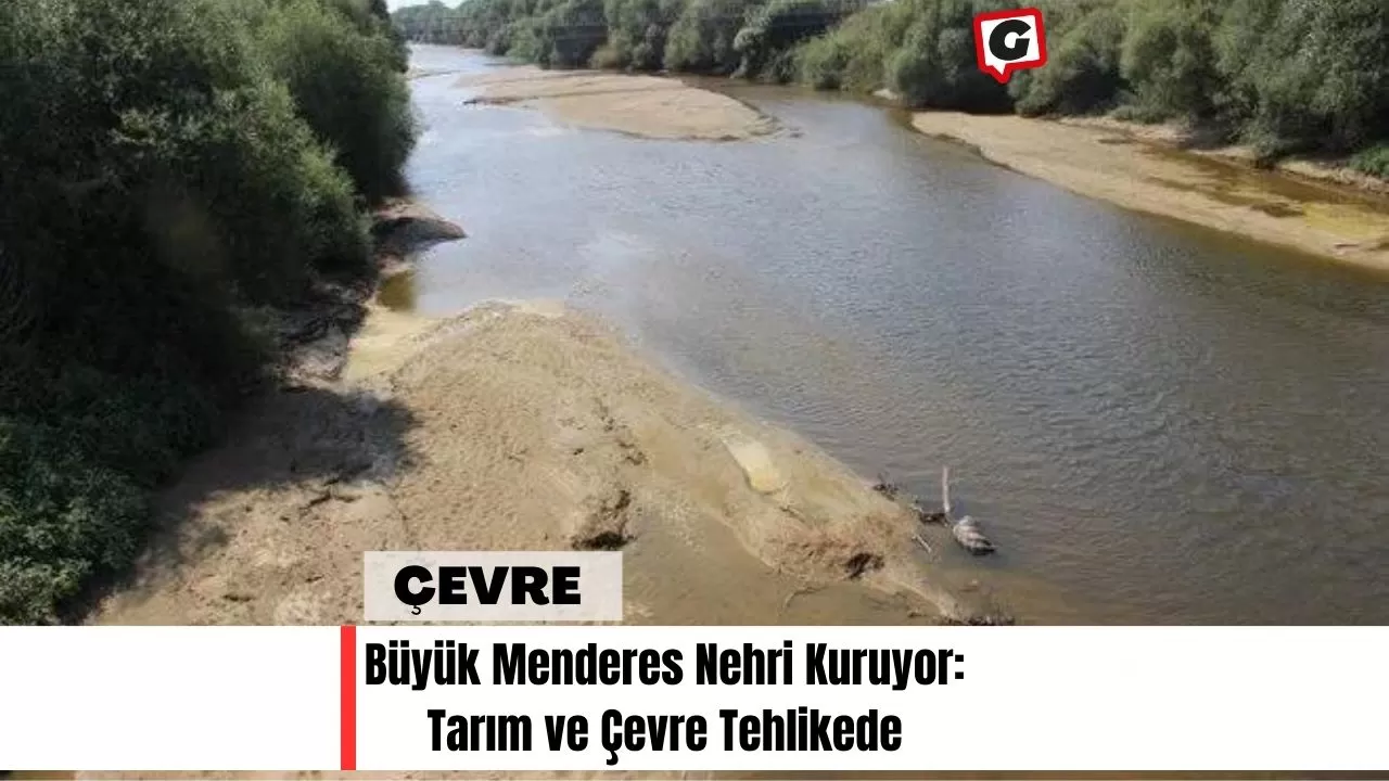 Büyük Menderes Nehri Kuruyor: Tarım ve Çevre Tehlikede