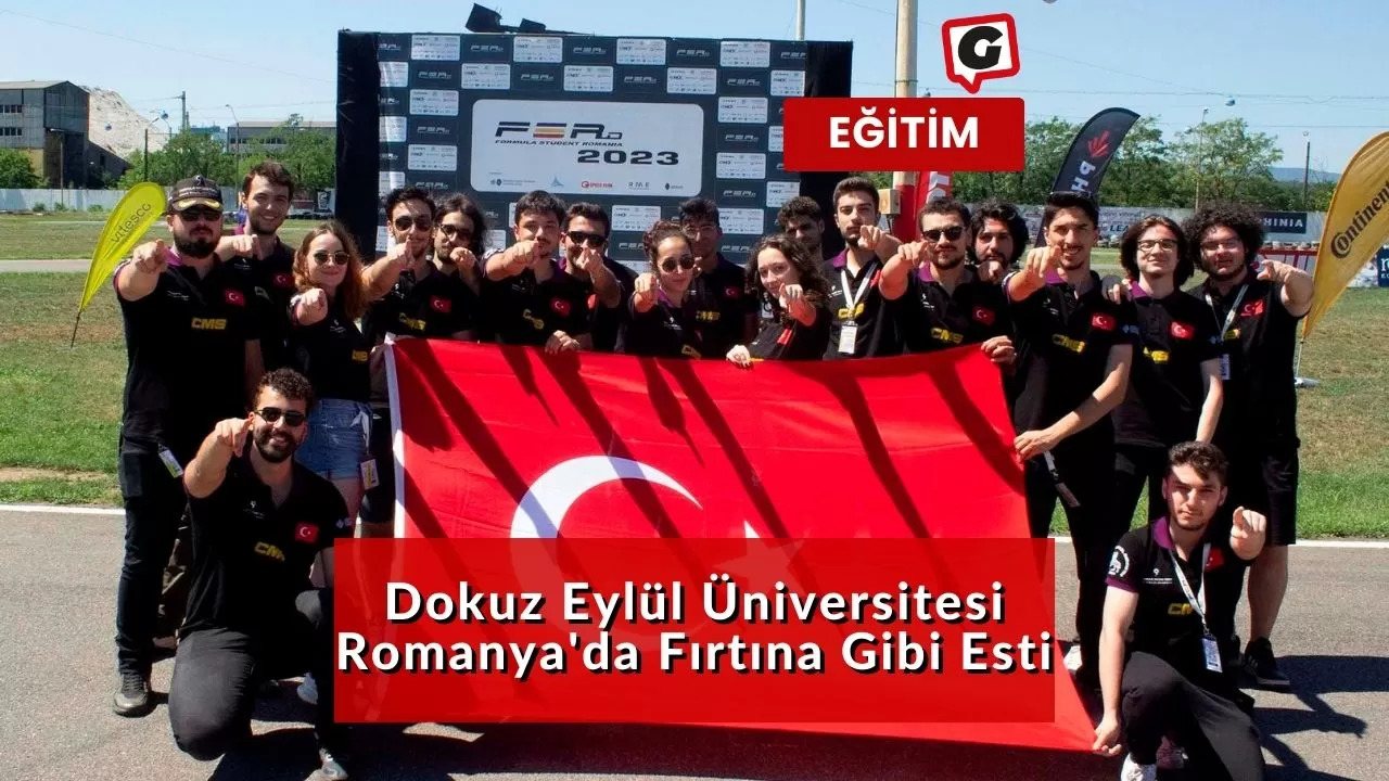 Dokuz Eylül Üniversitesi Romanya'da Fırtına Gibi Esti