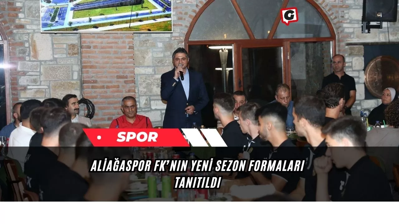 Aliağaspor FK’nın yeni sezon formaları tanıtıldı