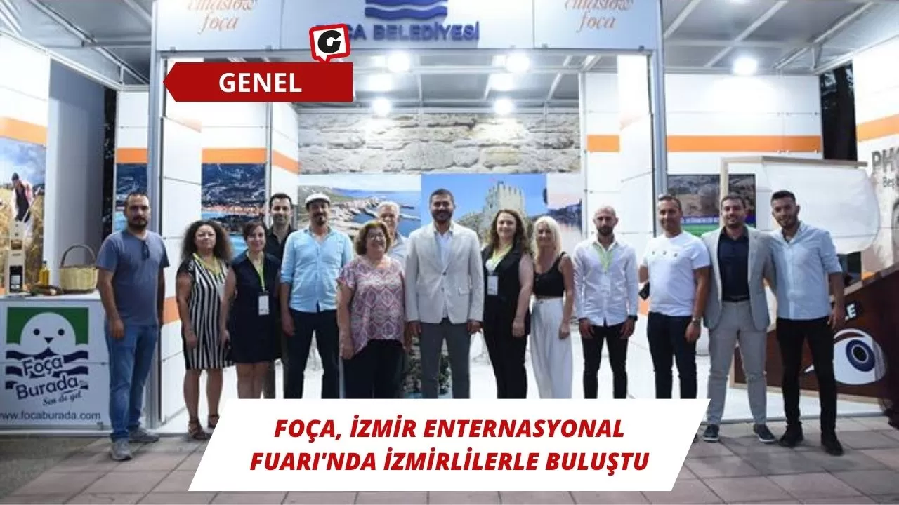 Foça, İzmir Enternasyonal Fuarı'nda İzmirlilerle Buluştu