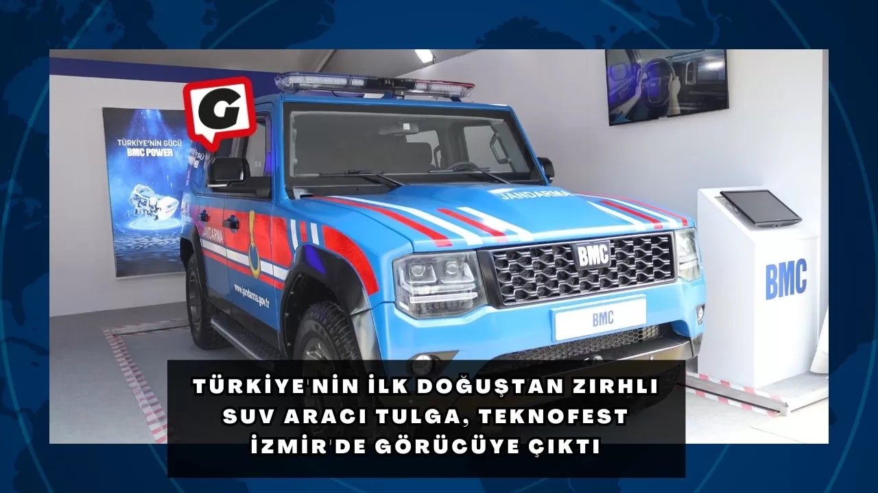Türkiye'nin İlk Doğuştan Zırhlı SUV Aracı TULGA, TEKNOFEST İzmir'de Görücüye Çıktı