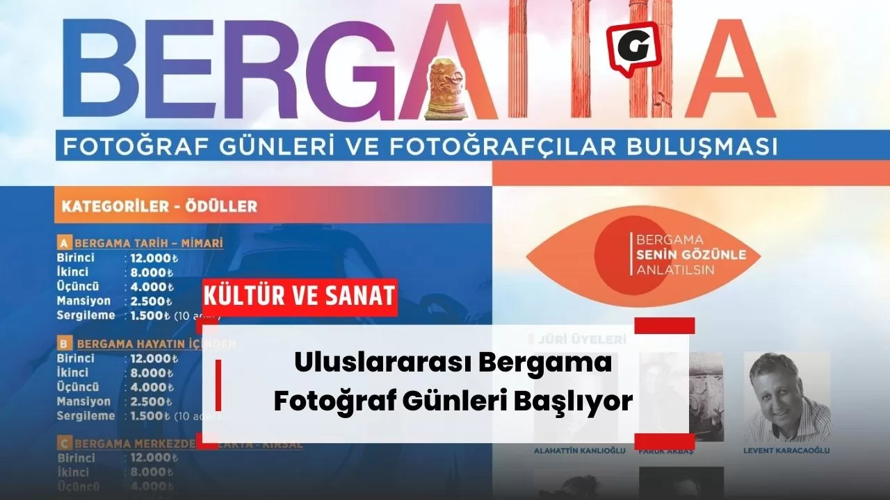 Uluslararası Bergama Fotoğraf Günleri Başlıyor