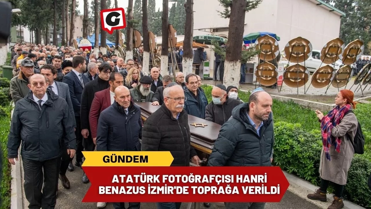 Atatürk fotoğrafçısı Hanri Benazus İzmir'de toprağa verildi