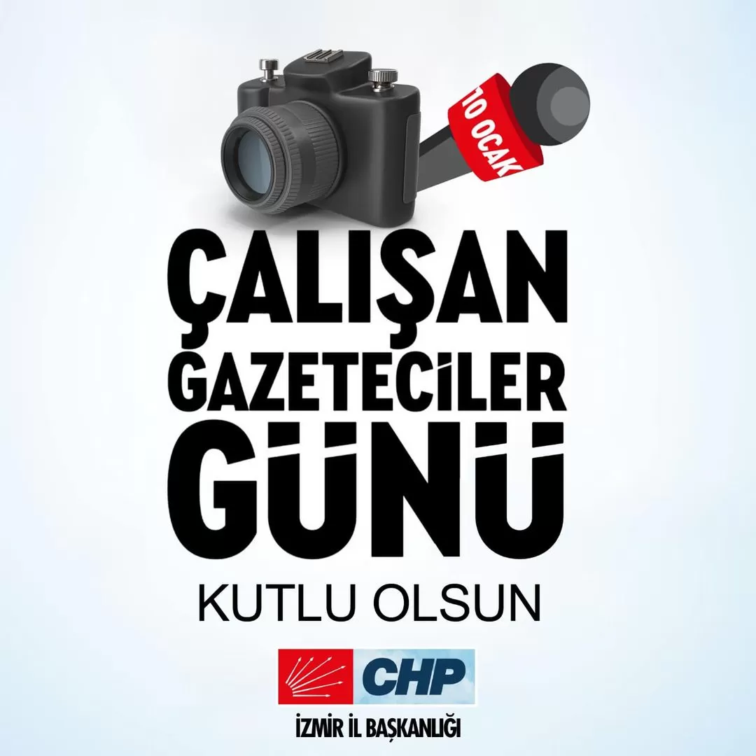 CHP İzmir İl Başkanlığı, 10 Ocak Çalışan Gazeteciler Günü dolayısıyla İzmir'deki basın mensuplarıyla bir araya geldi.