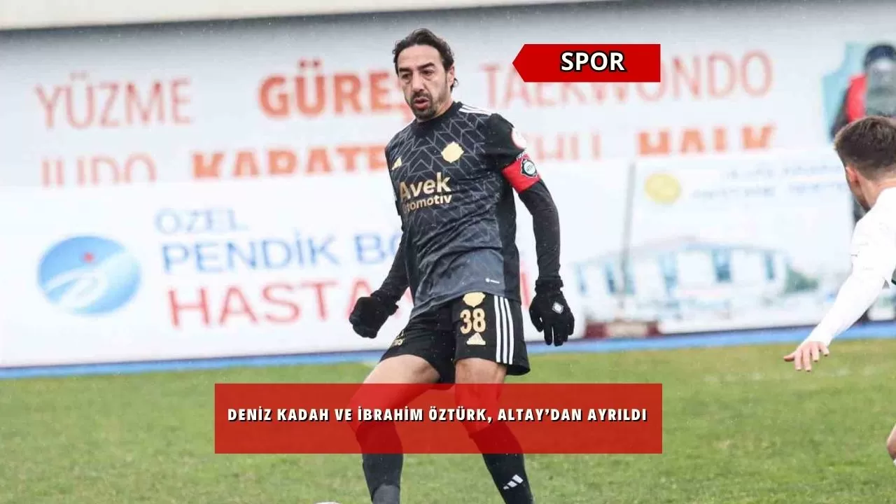 Deniz Kadah ve İbrahim Öztürk, Altay’dan ayrıldı