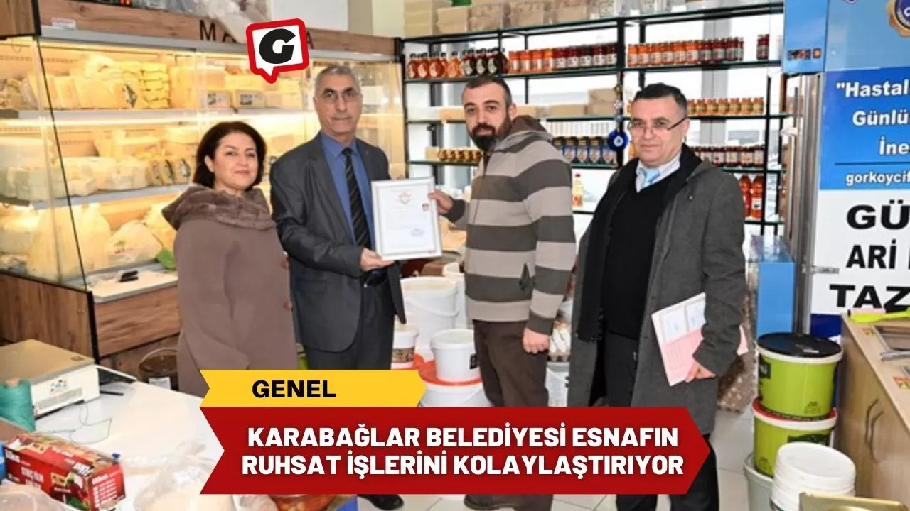 Karabağlar Belediyesi esnafın ruhsat işlerini kolaylaştırıyor