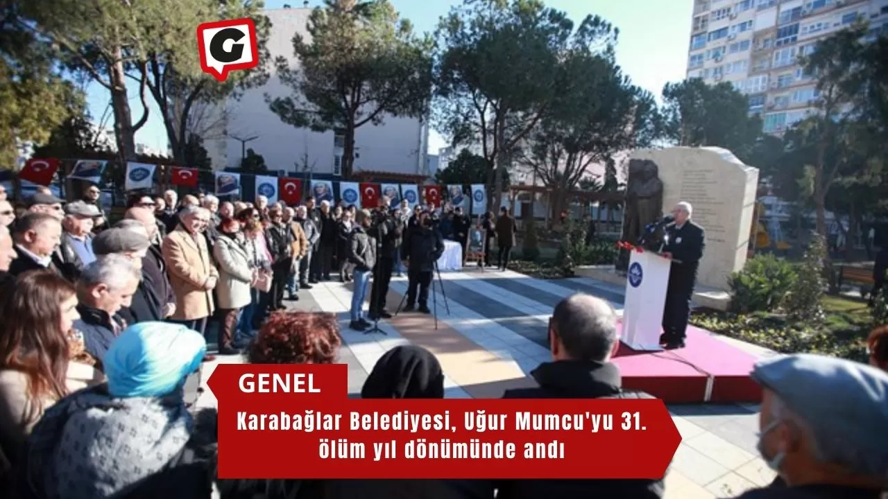 Karabağlar Belediyesi, Uğur Mumcu'yu 31. ölüm yıl dönümünde andı