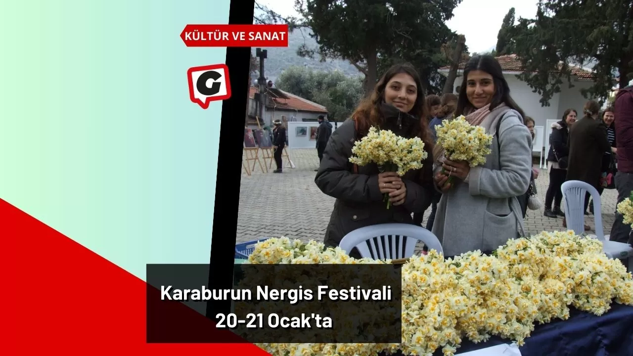 Karaburun Nergis Festivali 20-21 Ocak'ta