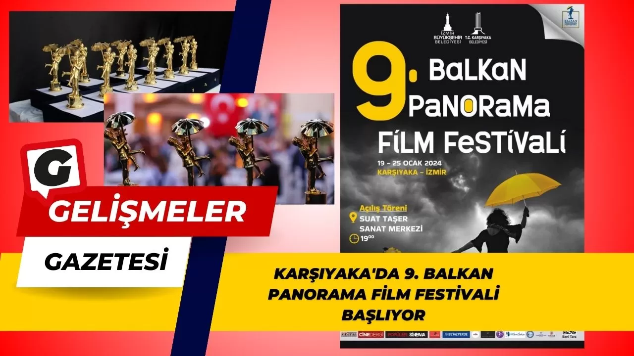 Karşıyaka'da 9. Balkan Panorama Film Festivali Başlıyor
