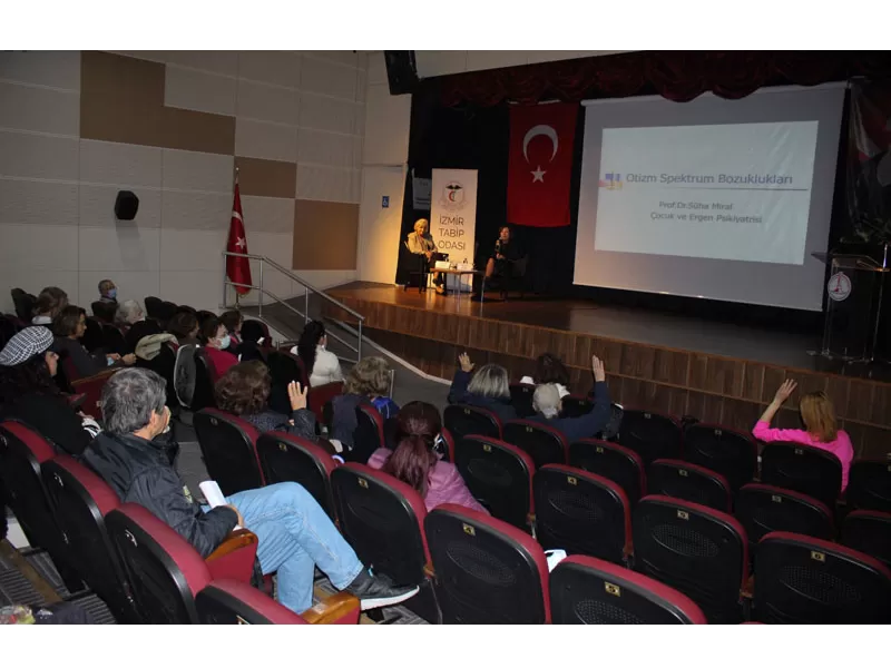 Karşıyaka Belediyesi, İzmir Tabip Odası iş birliğinde düzenlediği sağlık söyleşileri kapsamında otizm spektrum bozukluğu üzerine bir söyleşi gerçekleştirdi.