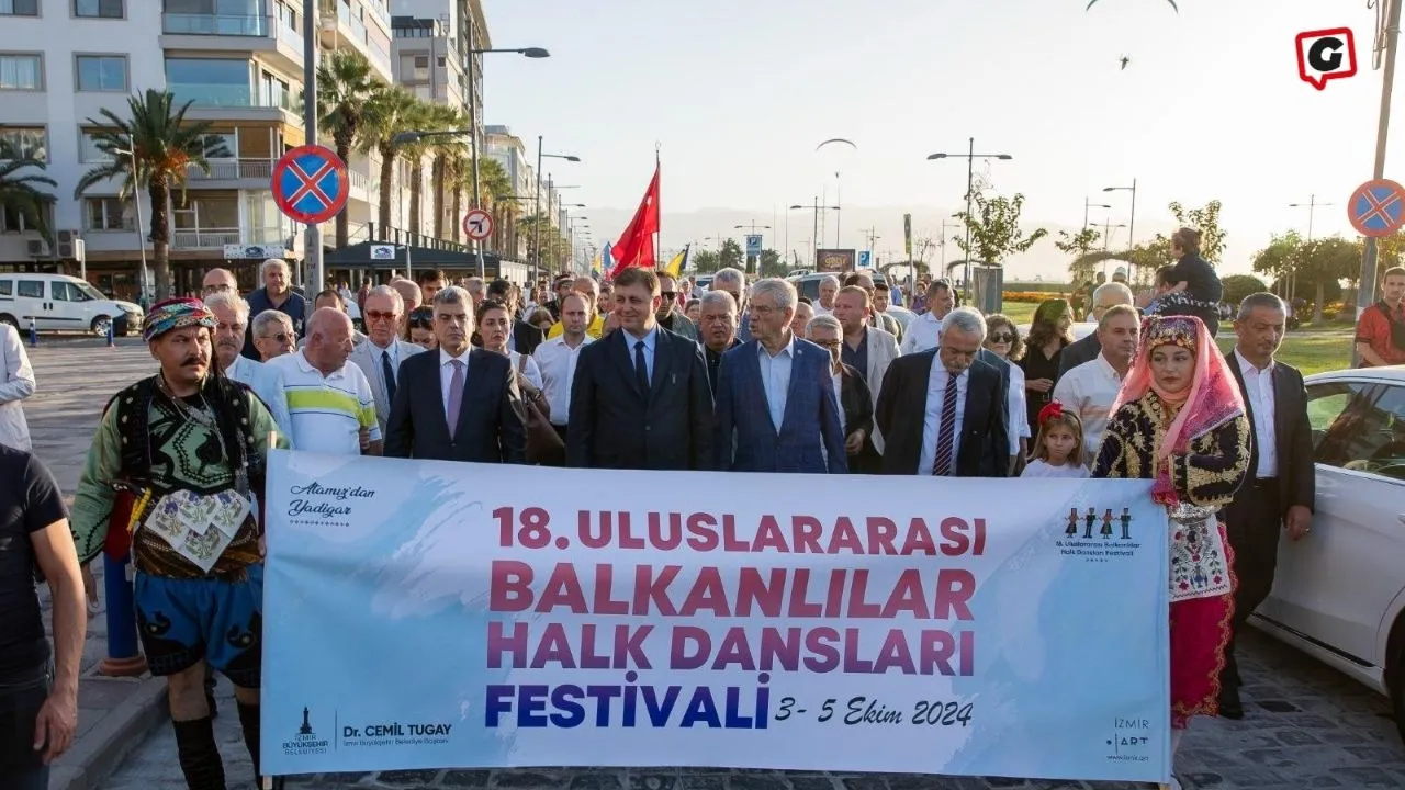 Balkanların Ritmi İzmir'de Atıyor: 18. Uluslararası Halk Dansları Festivali