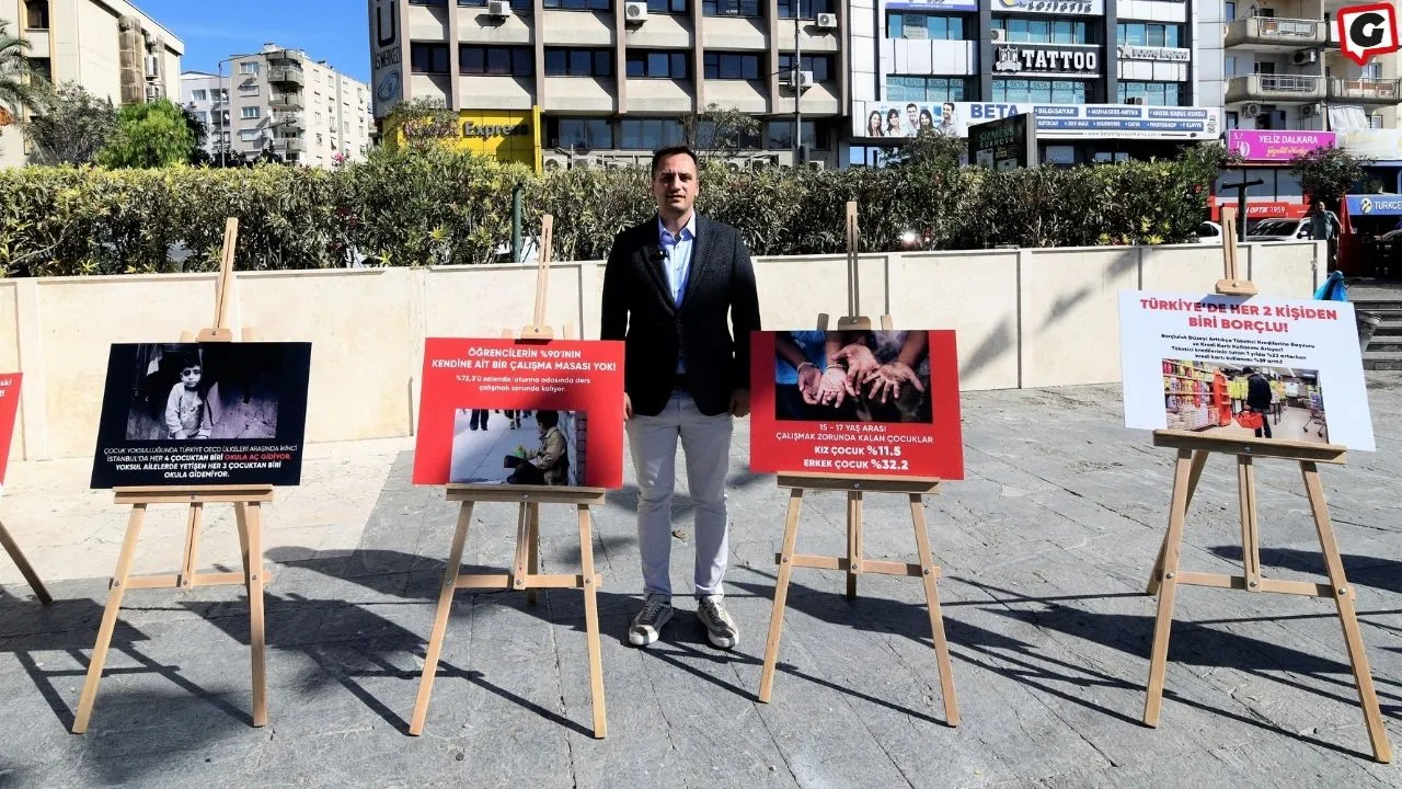 Bornova'da Yoksulluk Sergisi: "Bu Tablo Cumhuriyetimize Yakışmıyor"