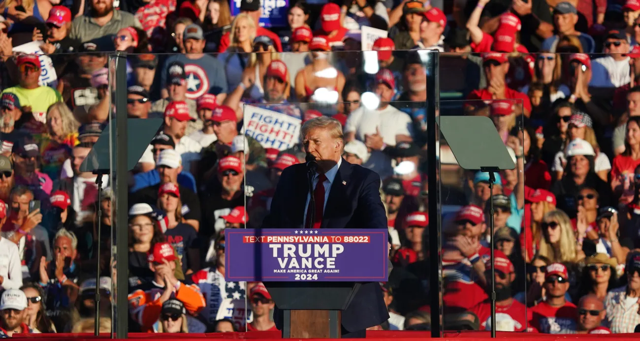 Donald Trump suikaste uğradığı Pensilvanya'dan rakiplerine meydan okudu