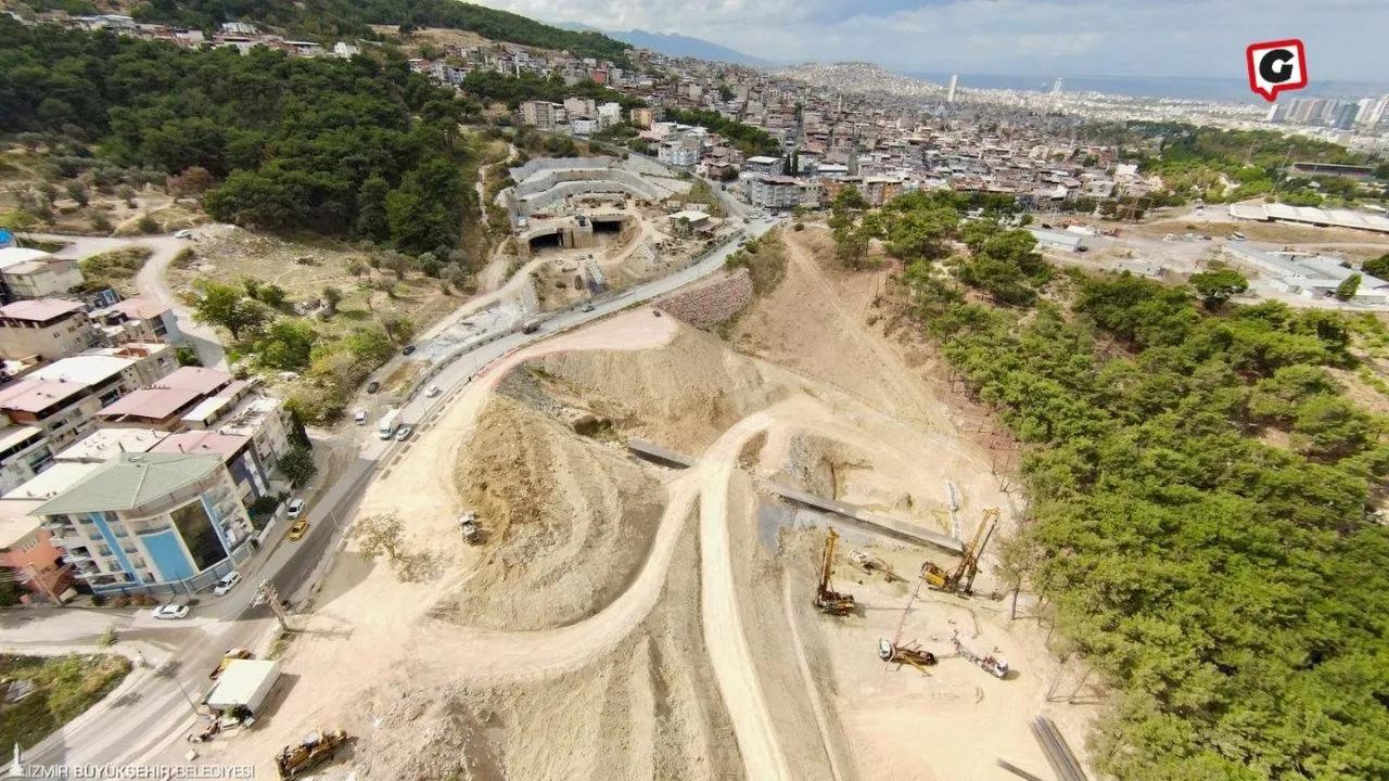 İzmir Trafiğine Nefes Aldıracak Proje Hızla İlerliyor