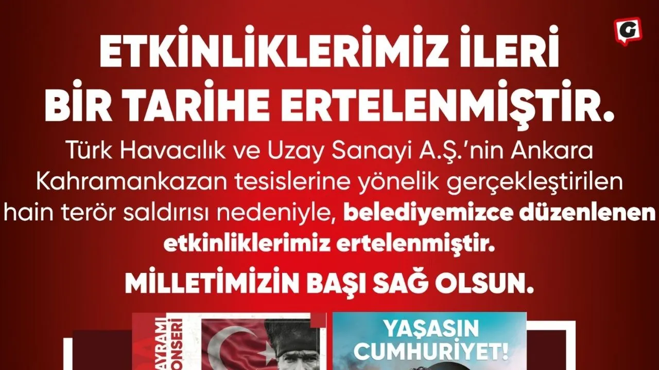 Karşıyaka Belediyesi, Cumhuriyet Bayramı Kutlamalarını Erteledi