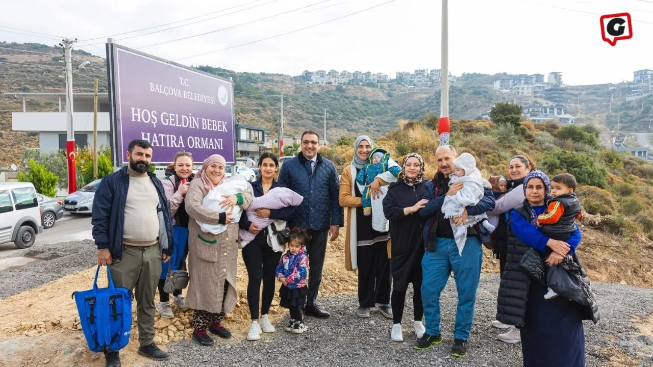 Balçova, Bebekler İçin “Hoş Geldin Bebek” Ormanı Kuruyor